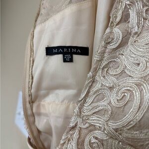 MARINA Cream Lace Wedding Dress